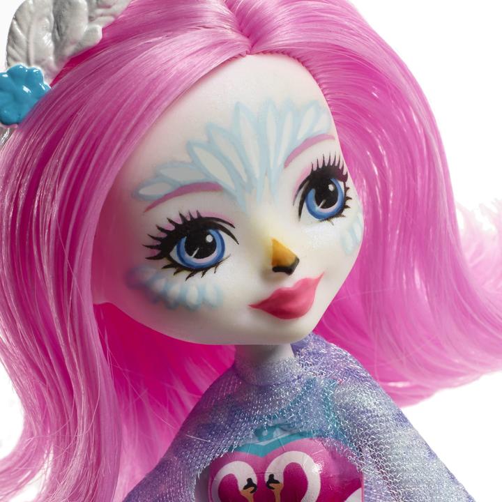 Actual product image Enchantimals Saffi Swan Doll & Poise Figure