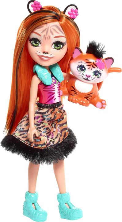 Produktbild Enchantimals Tigermädchen Tanzie Tiger Puppe