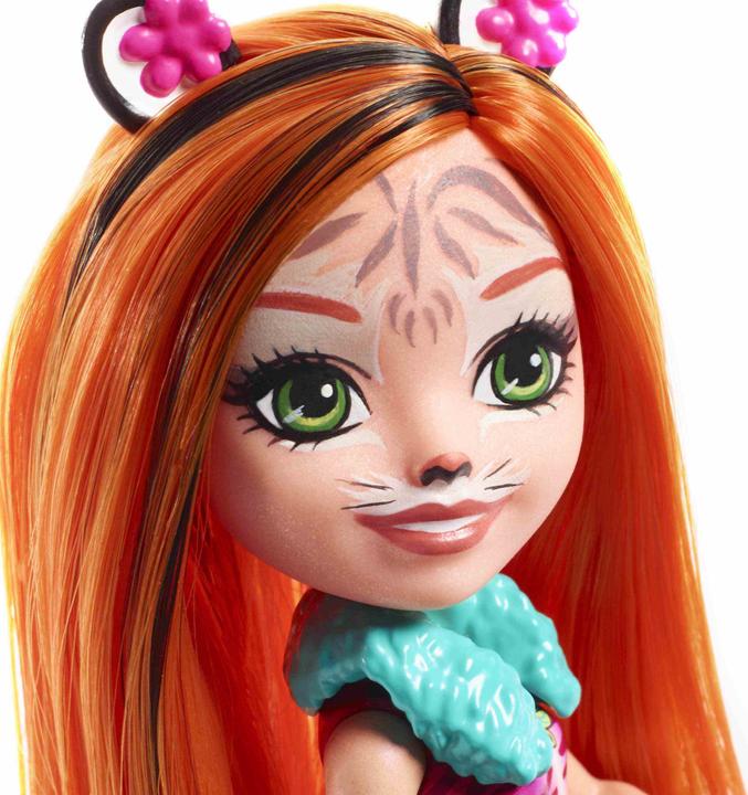 Produktbild Enchantimals Tigermädchen Tanzie Tiger Puppe