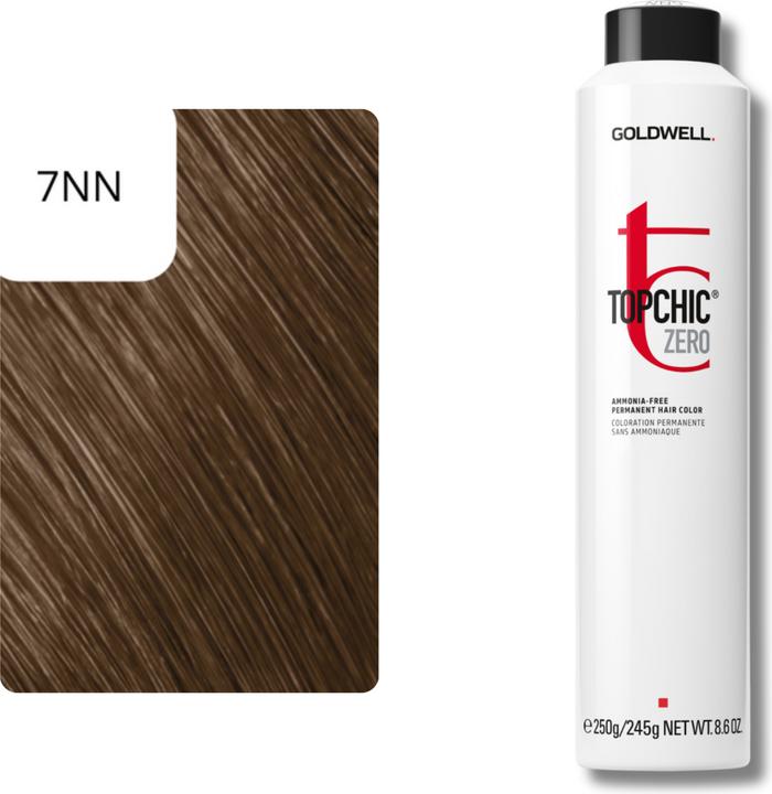 Actual product image Goldwell Topchic Zero - 7NN Medium Blonde Extra (7NN - medium blonde extra)