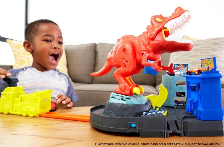 Produktbild Hot Wheels City T-Rex Attacke