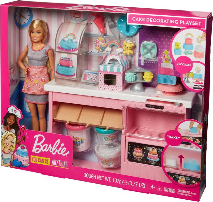 Actual product image Barbie Cake Decorating Playset