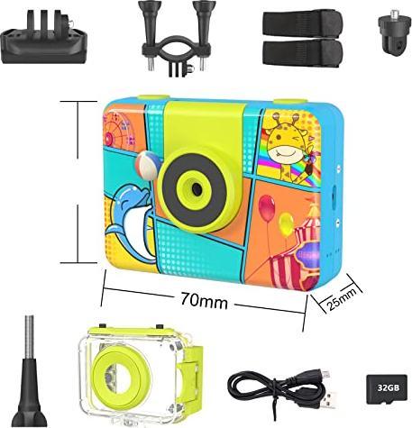 Produktbild Activity Board Digitalkamera für Kinder, wasserdichte Action-Kamera