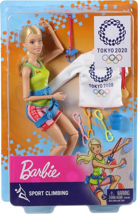 Produktbild Barbie Olympics Puppe - Kletterer