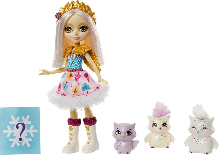 Produktbild Enchantimals Odele Owl Puppe, Cruise & Familie