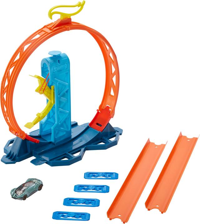 Hot Wheels Track Builder - Laufendes Set