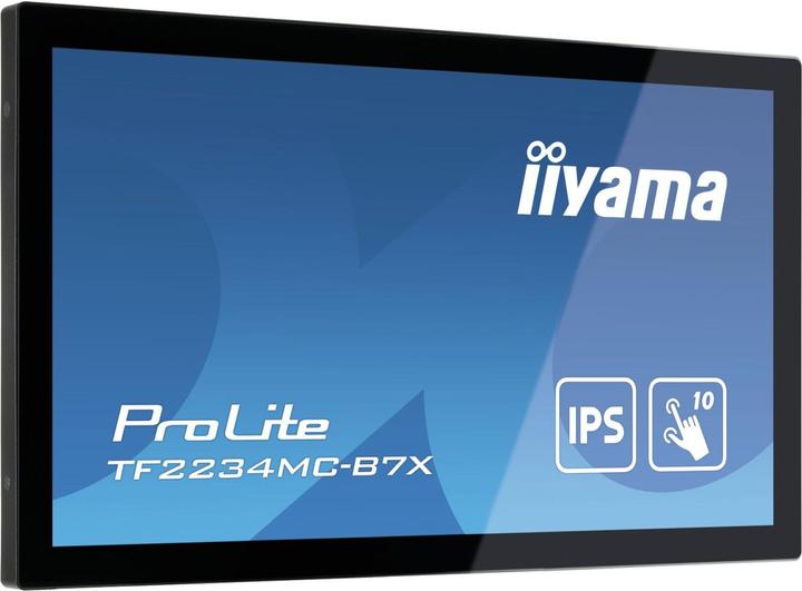 Image du produit iiyama 21,5 pouces IPS 1920 x 1080 10 Point Touch Anti-Fingerprint 1000:1 305 cd (1920 x 1080 pixels, 22")