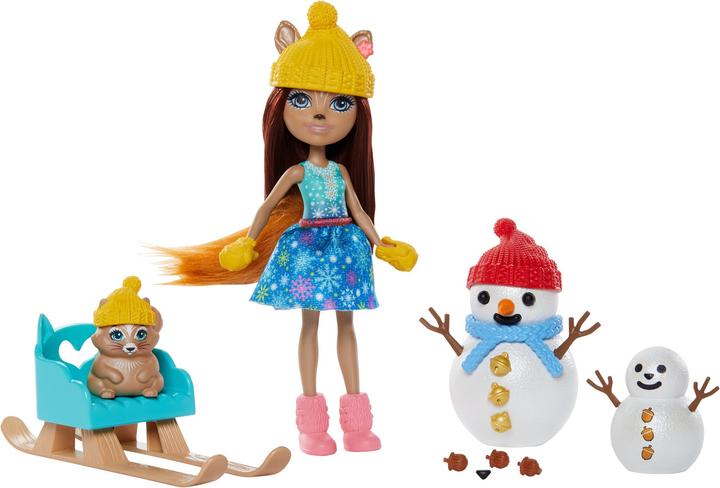 Enchantimals Pop - Eichhörnchen Schneemann