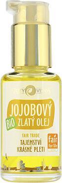 Immagine prodotto Purity Vision - Olio di jojoba dorato biologico - Commercio equo e solidale - Volume: 45 ml (Olio corpo, 45 ml)