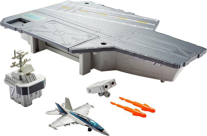 Produktbild Matchbox Top Gun Flugzeugträger Spielset