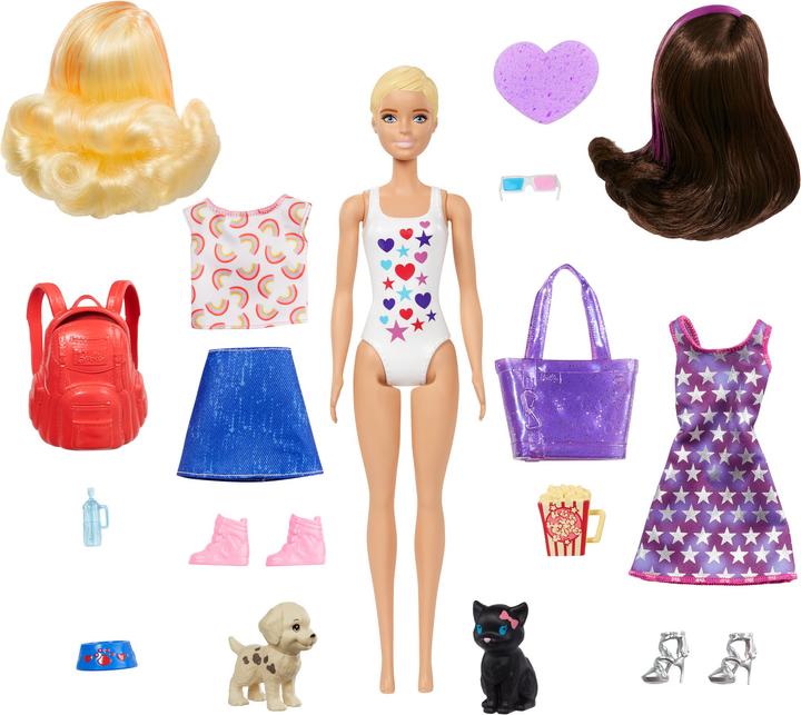 Image du produit Barbie Coffret Color Reveal Deluxe (modèle aléatoire) - Poupée Mannequin Surprise - Dès 3 ans