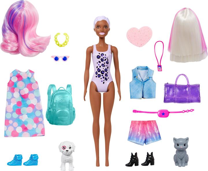 Image du produit Barbie Coffret Color Reveal Deluxe (modèle aléatoire) - Poupée Mannequin Surprise - Dès 3 ans