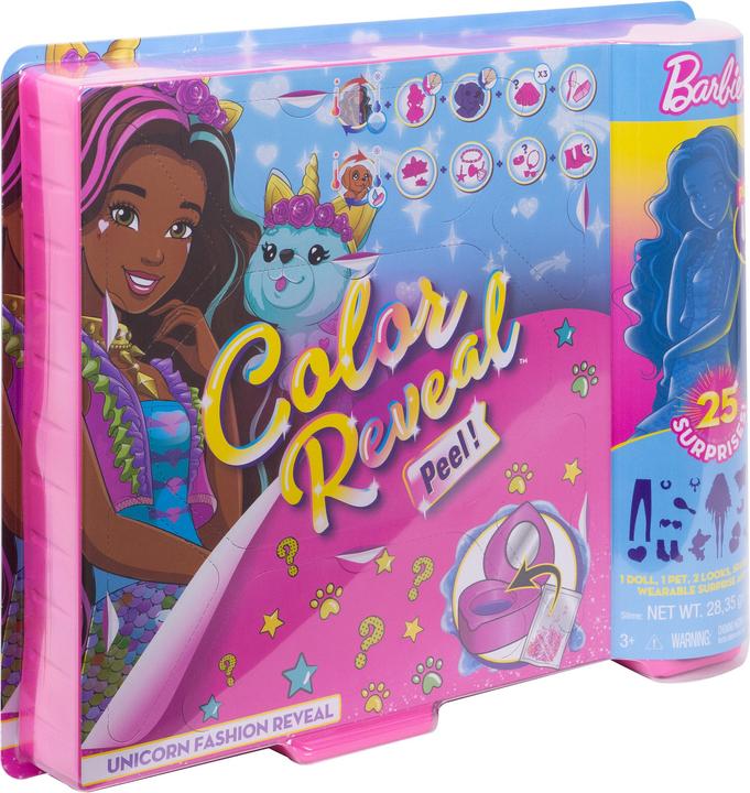 Image du produit Barbie Coffret Color Reveal Deluxe (modèle aléatoire) - Poupée Mannequin Surprise - Dès 3 ans