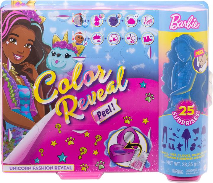 Image du produit Barbie Coffret Color Reveal Deluxe (modèle aléatoire) - Poupée Mannequin Surprise - Dès 3 ans