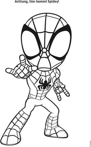 Immagine prodotto MARVEL Spidey und seine Superfreunde: Superstarker Malspass