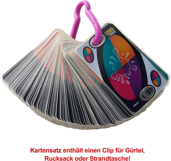 Produktbild Mattel Games UNO Flip. Splash (Französisch)