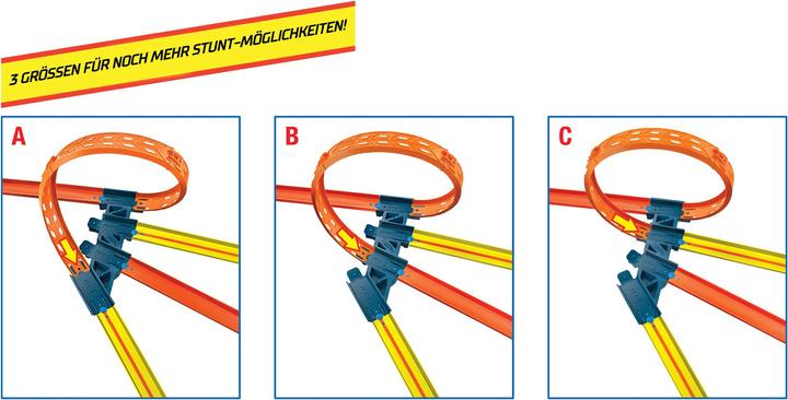 Actual product image Hot Wheels Track Builder Unlimited Adjustable Loop Pack
