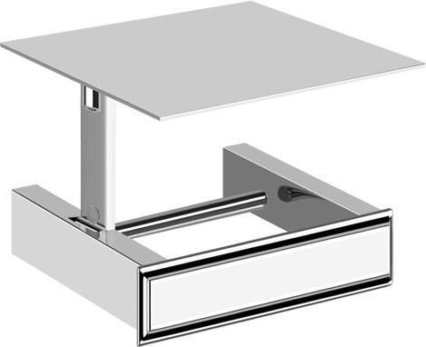 Produktbild Gessi Eleganza, Wandhalterung für Toilettenpapier mit Deckel, 46449