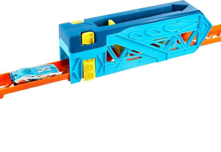 Image du produit Hot Wheels Track Builder Unlimited - Coffret Lancement Turbo - Petite Voiture / Circuit - Dès 6 ans