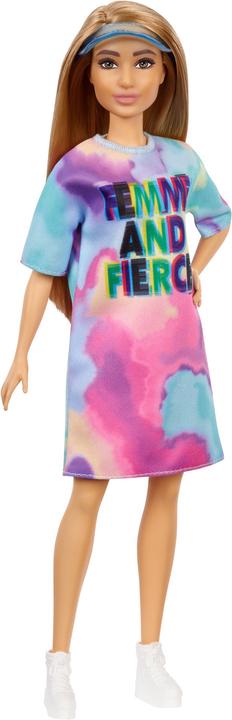 Immagine prodotto Barbie Bambola Fashionista - Abito colorato