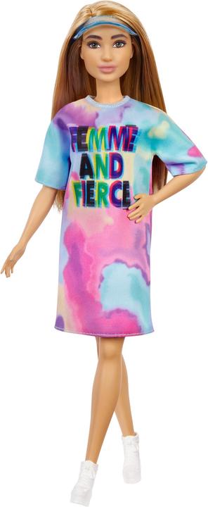 Immagine prodotto Barbie Bambola Fashionista - Abito colorato