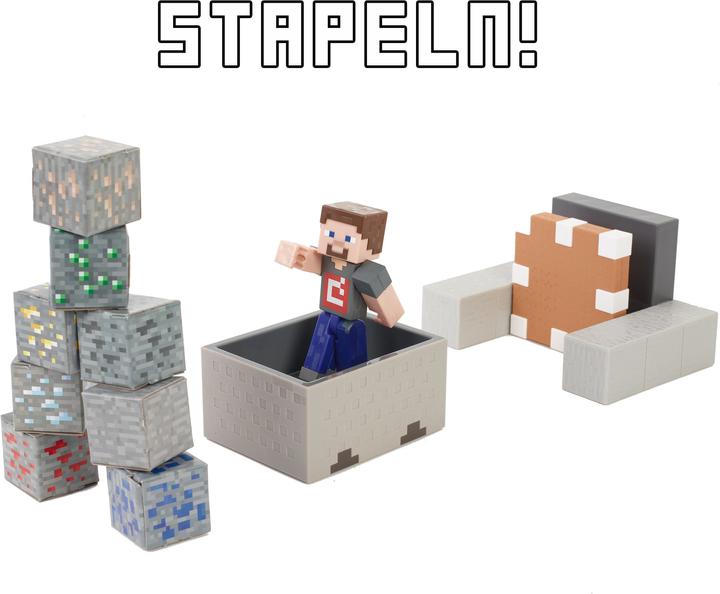 Immagine prodotto Minecraft Minecart Carrello Del Caos Playset