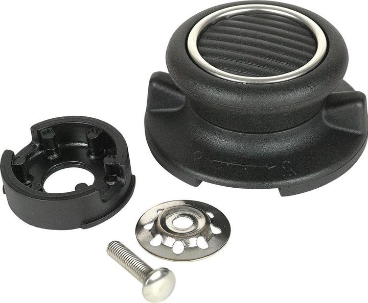 Immagine prodotto Gastrolux Manopola per coperchio in vetro Deluxe ø 20 - 28 cm (6.50 cm, Materiale sintetico, Metallo)