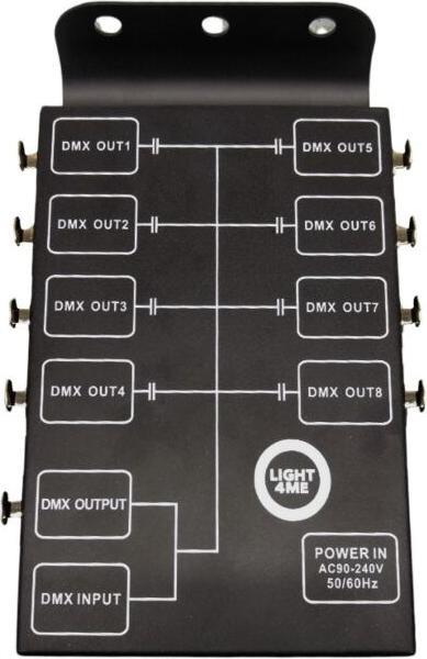 Produktbild Light4Me XSPLIT 8 DMX-Signalverteiler