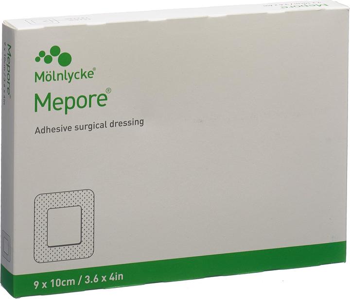 Produktbild Mepore Wundverband 10x9cm Wundkissen 4.5x6cm (5 x)