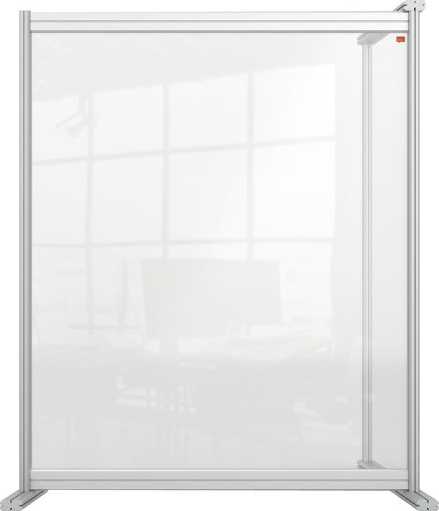 Nobo Schreibtischtrennwand Premium Plus Erweiterung 80 x 100 cm (80 x 100 cm)