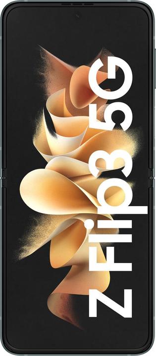 Actual product image Samsung Galaxy Z Flip3 5G EU (128 GB, Green, 6.70", SIM + eSIM, 12 Mpx, 5G)