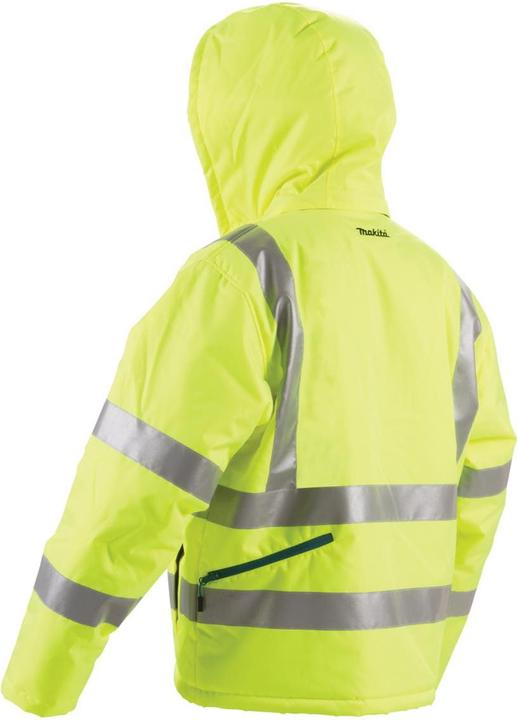Actual product image Makita DCJ206Z3XL Battery heated signal jacket, 18V, size XXXL (3XL)