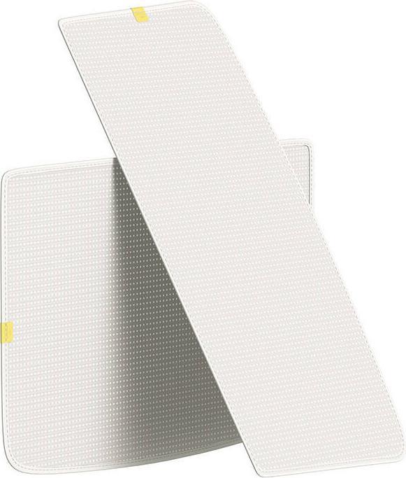 Actual product image Baseus Sunshade for Tesla Model Y T-Space Series - single layer (white)