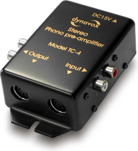 Actual product image Dynavox TC4 phono preamplifier