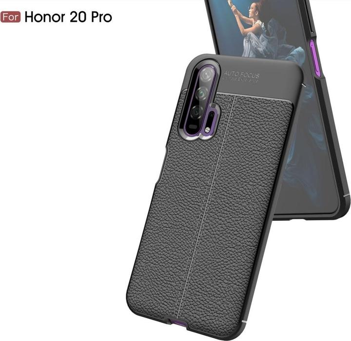 Produktbild Screenguard Honor 20 Pro Hülle Leather Design TPU Cover (Honor 20 Pro)