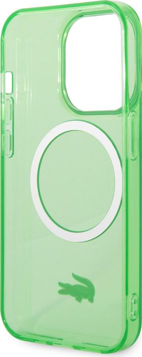Image du produit Lacoste LCHMP14XULON iPhone 14 Pro Max 6.7" zielony/green étui rigide transparent MagSafe (Apple iPhone 14 Pro Max)