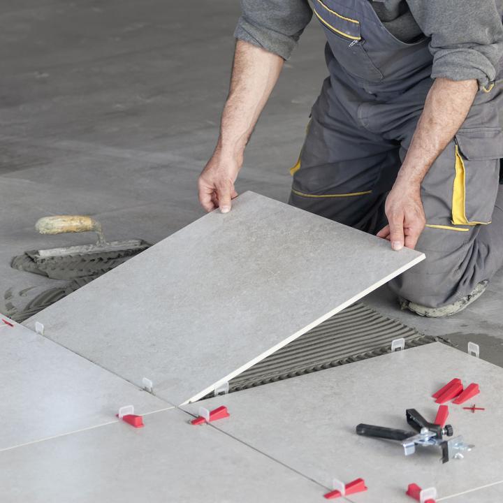 Actual product image XPOtool Tile Levelling System Pliers with Adjustable Clamp Range for Tile, Slab and Flagstone Floors