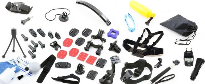 Xrec DuŻy Zestaw / Akcesoria Do Kamer Sporotwych Gopro / Sjcam / Sony Action Cam / Tracer / Goclever / Ma