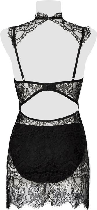 Actual product image Grey Velvet 2-piece negligee set (S)