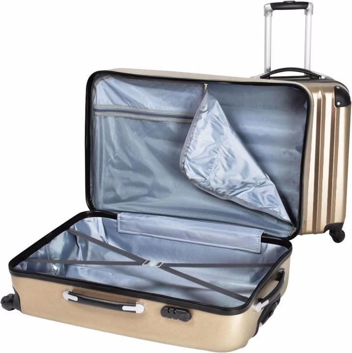 Actual product image tectake Hard case set 3 pcs. (95 l, M (50 - 90l), L (90 - 115l))