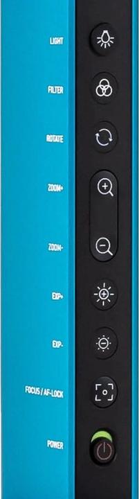 Actual product image Ipevo DOK VZ-X USB/HDMI/WLAN 8MP Micro Light Battery blue (Full HD)
