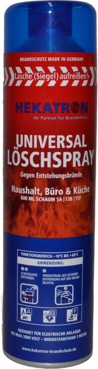 Produktbild Hekatron 31-6900086-01-XX Universal Löschspray gegen Entstehungsbrände – Brandschutz für Haushalt, A (A, B, F)
