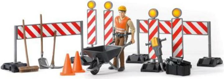 Actual product image Bruder Construction site set incl. figure