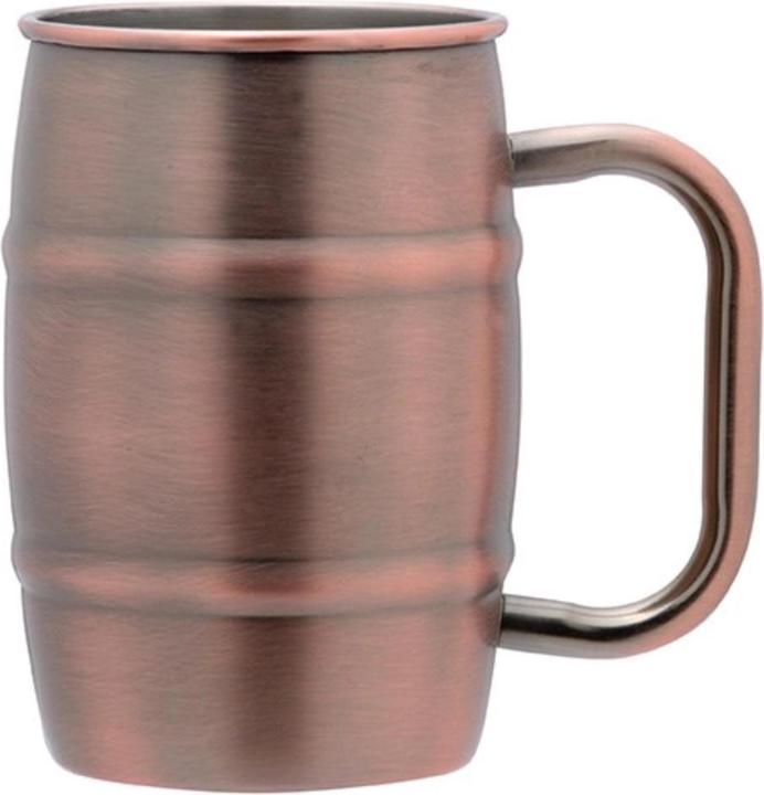 Immagine prodotto Piazza Boccale da birra 500ml con manico in rame antico Set di 2 pezzi (0.50 l, 2 x)