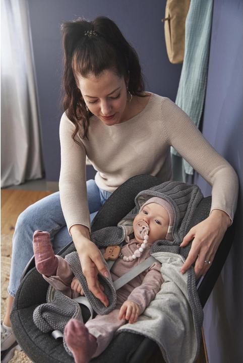 Image du produit Lässig Couverture tricotée pour siège auto bébé (78 x 78 cm)
