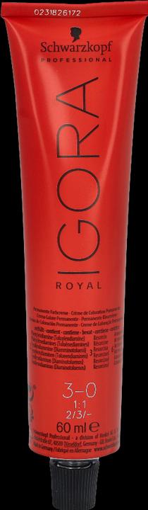 Produktbild Schwarzkopf Professional Igora Royal (3-0 Dunkelbraun)