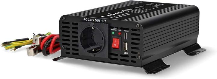Produktbild Nedis Power Inverter Reine Sinus-Wellen - Eingangsspannung: 12 V DC - Geräteausgangsanschluss: Type
