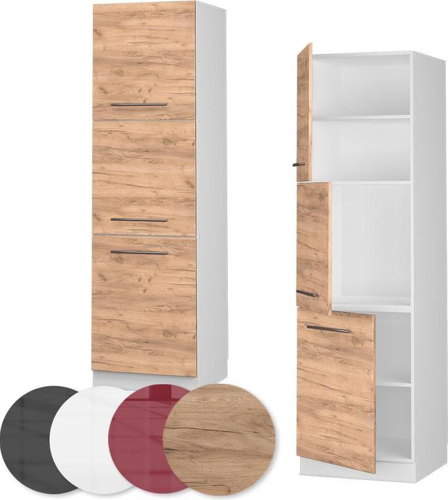 Produktbild Vicco Herdumbauschrank Fame-Line (60 x 58 x 206 cm)