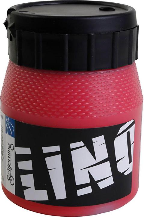 Actual product image Schjerning linoleum ink (Red, 250 ml)