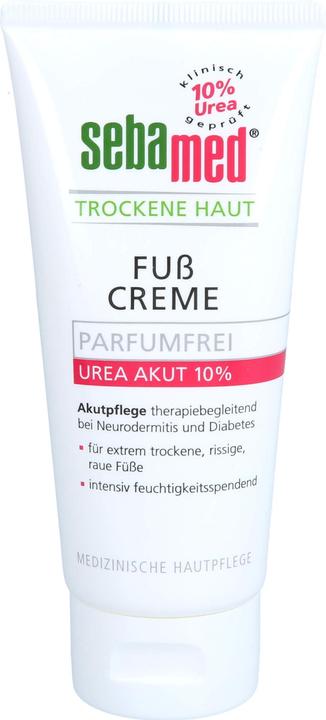 Sebamed Dry Skin Fragrance Free Foot Cream Urea 10%, 100 ml CRE (Foot bath, 100 ml)